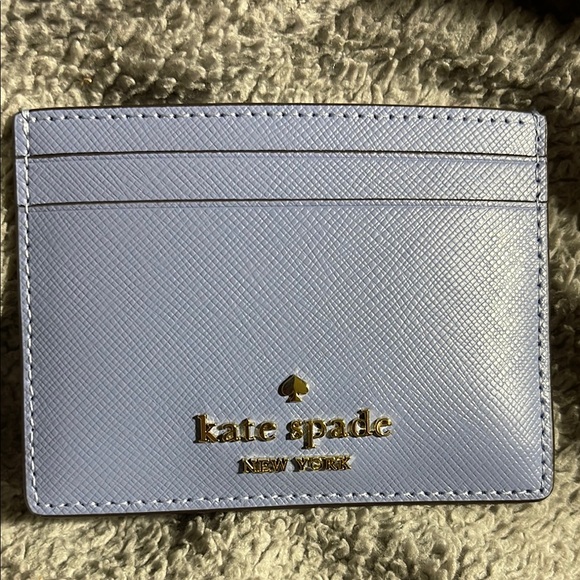 kate spade Accessories - Kate Spade Light Blue Card Holder